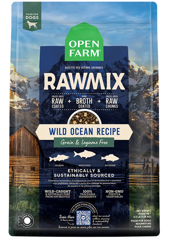 Open Farm Dog Grain Free RawMix Wild Ocean