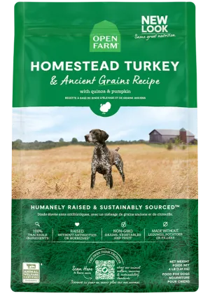Open Farm Homestead Turkey & Ancient Grains Dry Dog Food