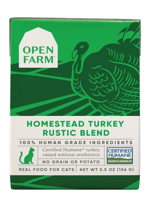 Open Farm Homestead Turkey Rustic Blend Wet Cat Food