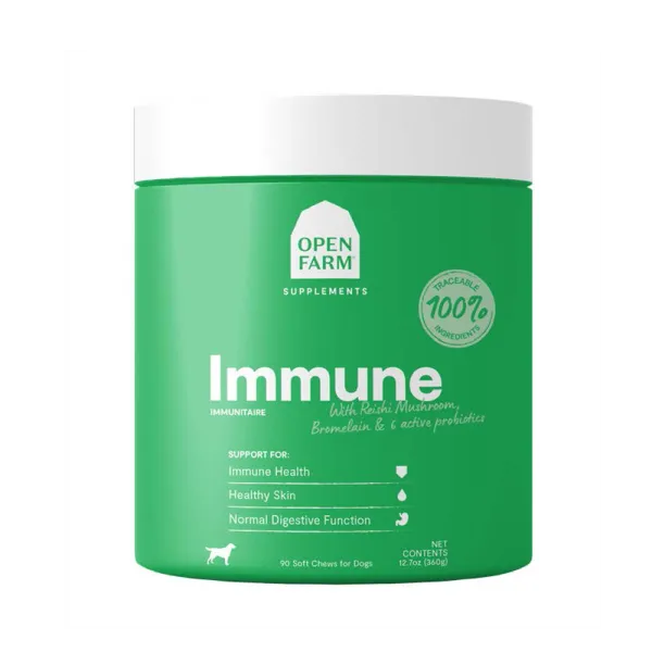 Open Farm Immune Health Supplement Dog Chews