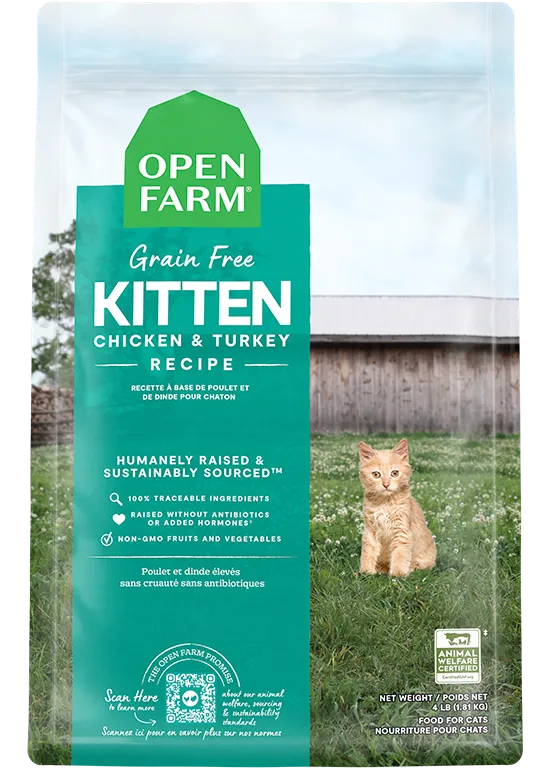 Open Farm Kitten Grain-Free Dry Cat Food