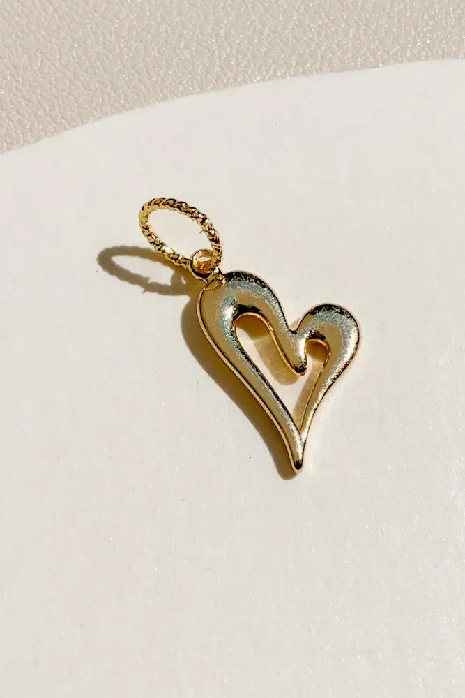 Open Heart Charm