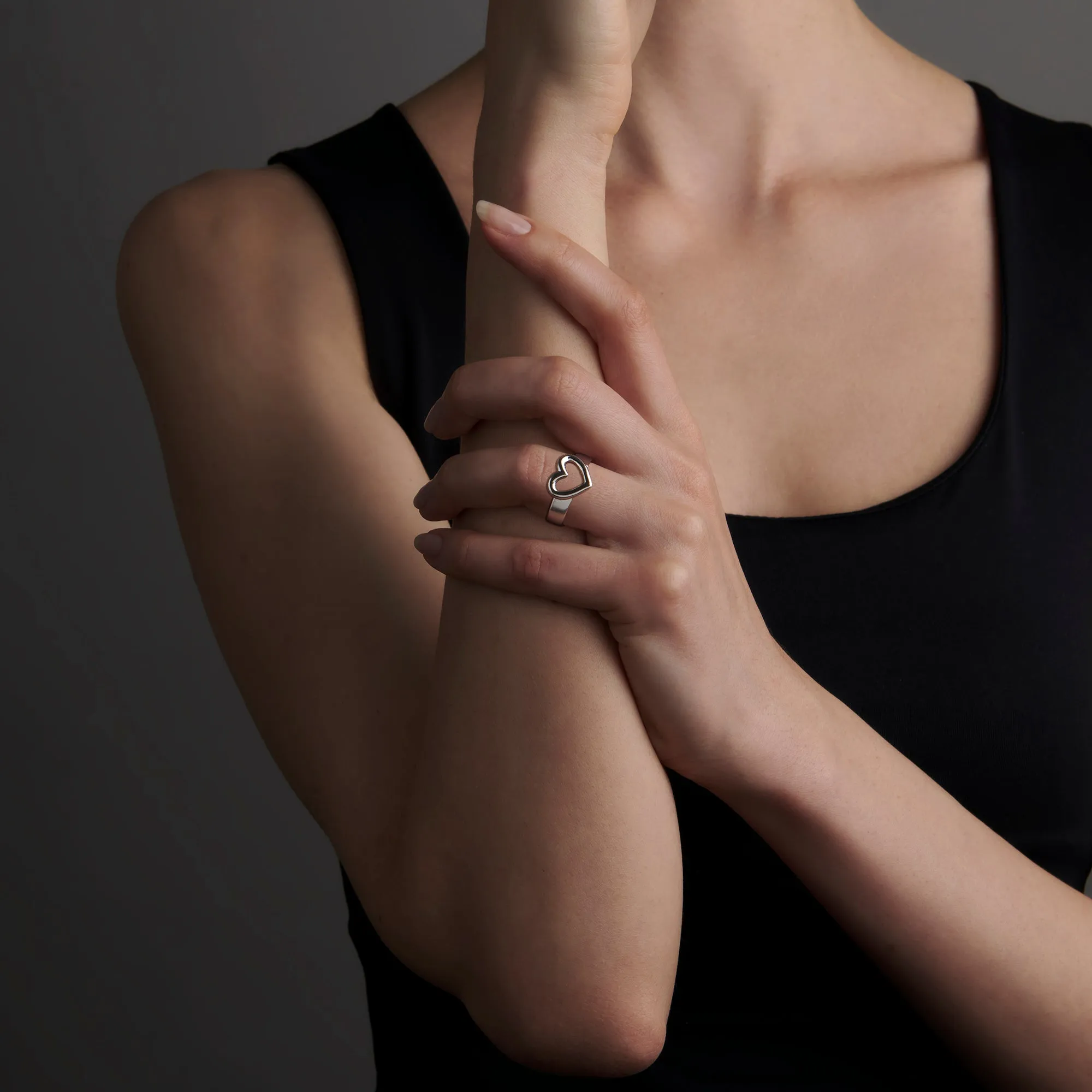 Open Heart Ring
