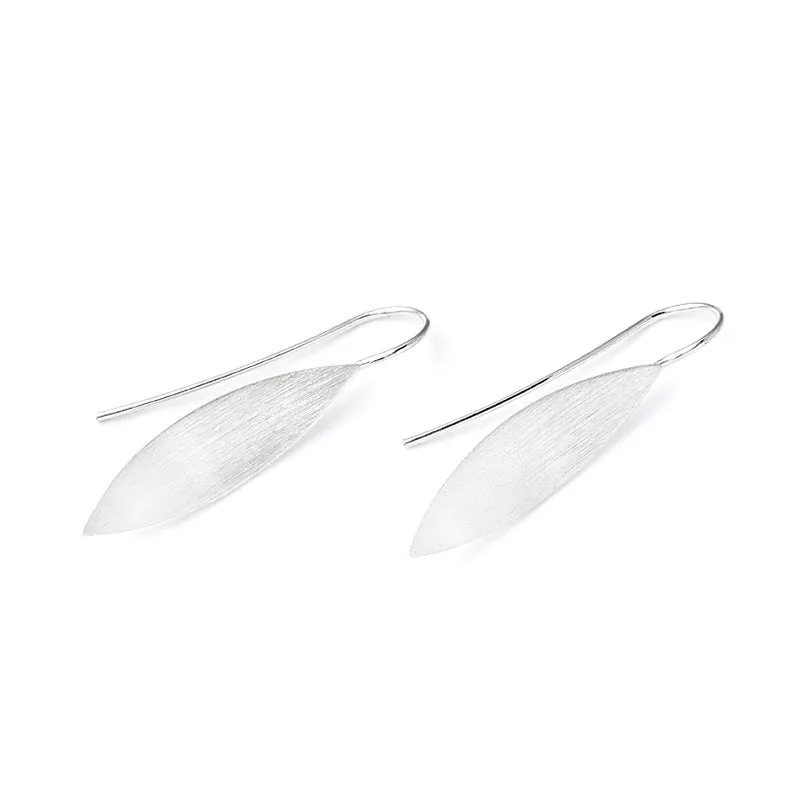 Open Leaf Earrings