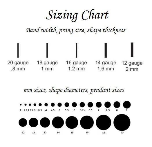 Open Resin Bezel - Drop, 10mm, Single Ring - Choose Your Metal