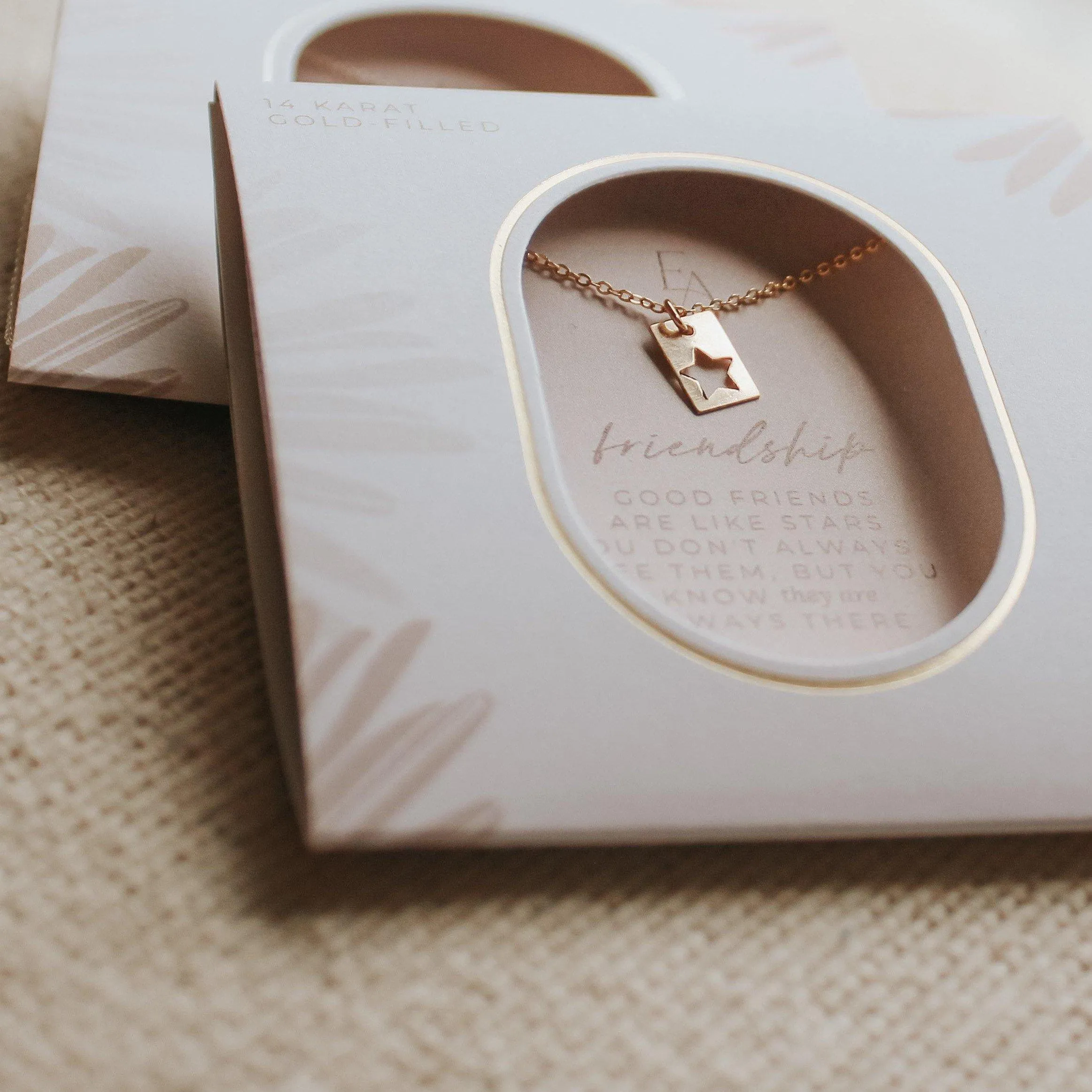 Open Star Necklace