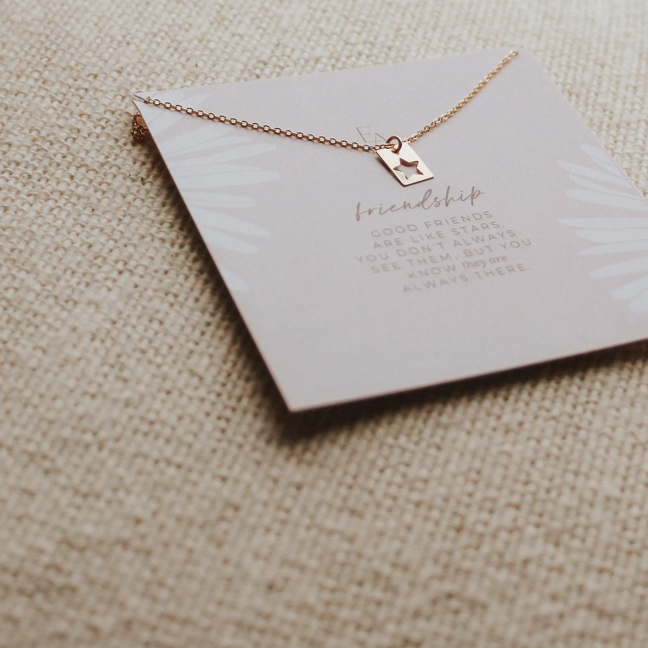 Open Star Necklace