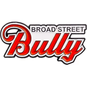 ORANGE BROAD STREET BULLY PIN