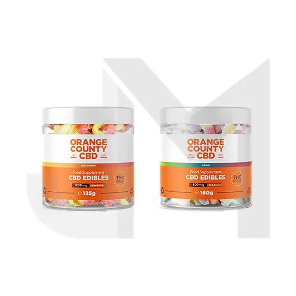 Orange County CBD 1200mg Gummies - Small Pack