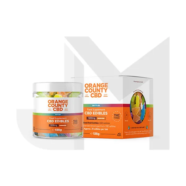 Orange County CBD 1200mg Gummies - Small Pack