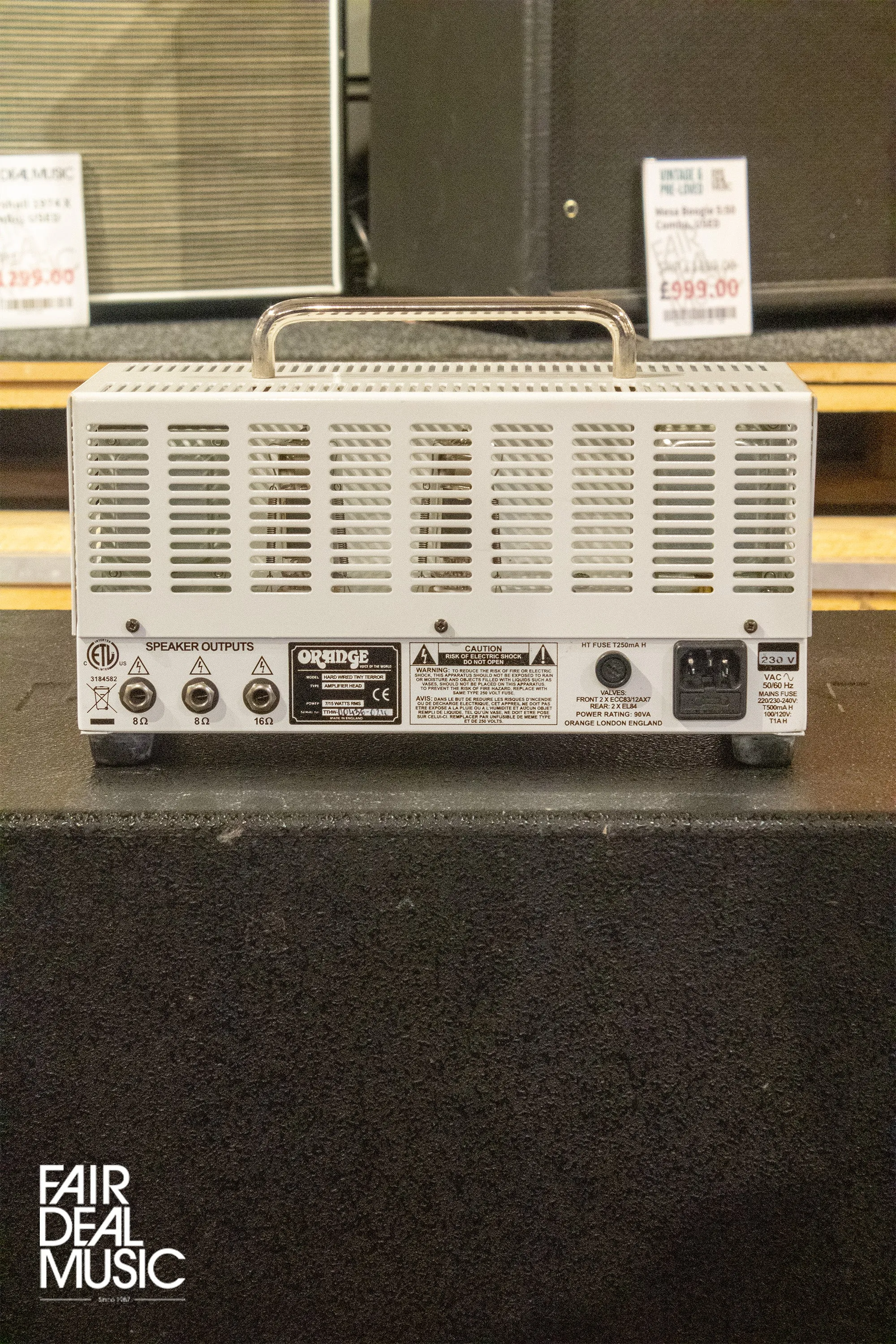 Orange Tiny Terror HARDWIRED Limited Edition, USED
