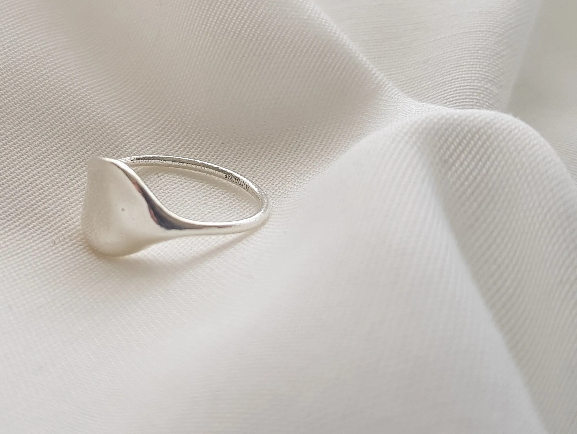 Organic Round Ring | Organic circle Ring |Sterling Ring