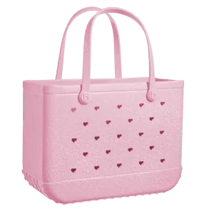 Original Bogg® Bag - Heart Shimmer BUBBLEGUM