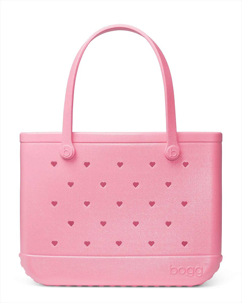 Original Bogg® Bag - Heart Shimmer BUBBLEGUM