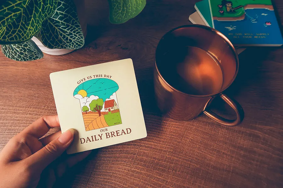 Our Daily Bread {Coasters}