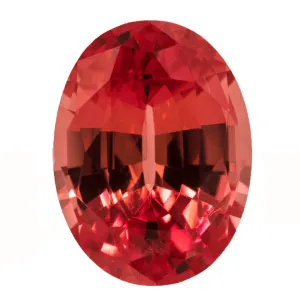 Oval Chatham Lab-Grown Padparadscha Sapphire Gems