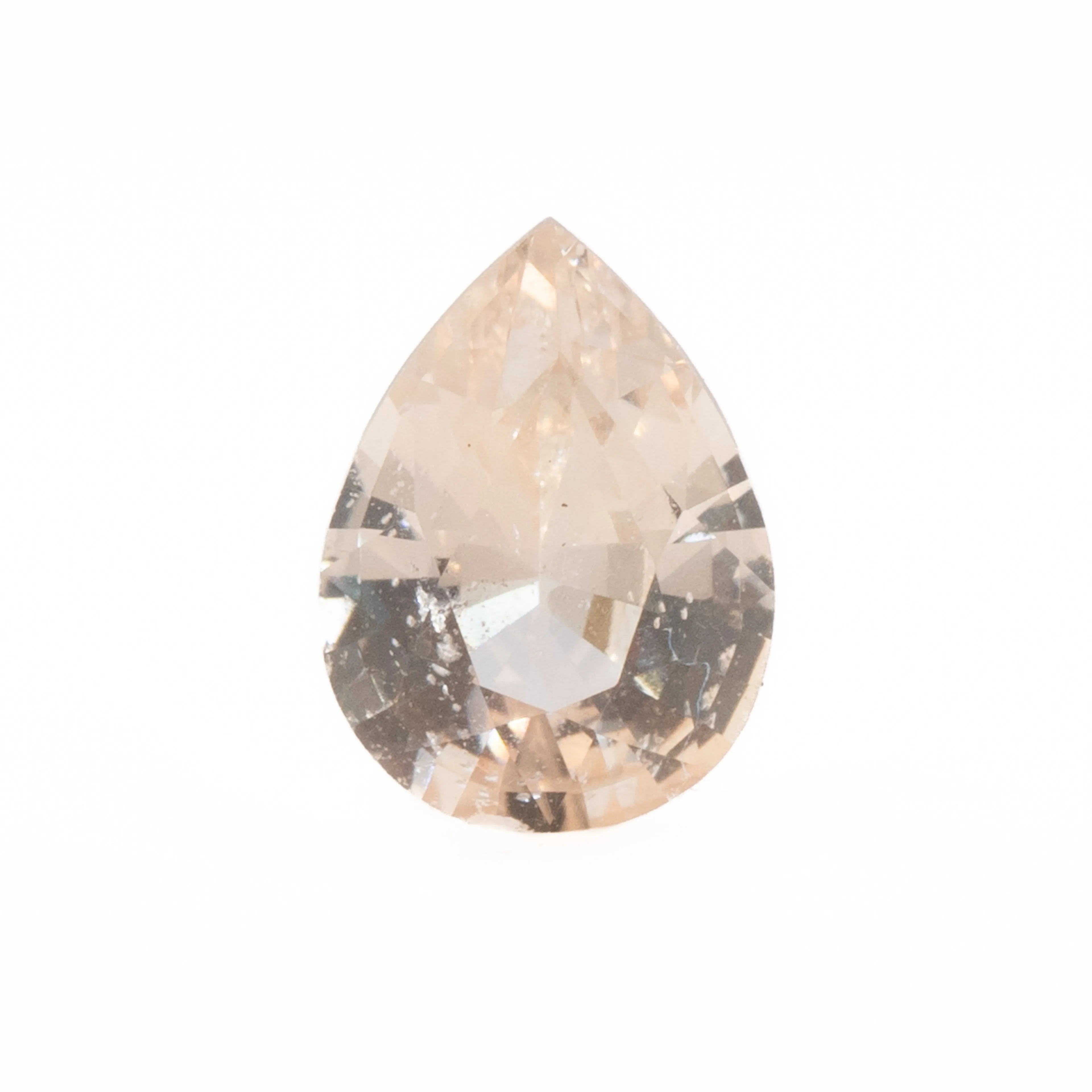 Pale Orange Pear Sapphire | 0.78ct | Sri Lanka Origin