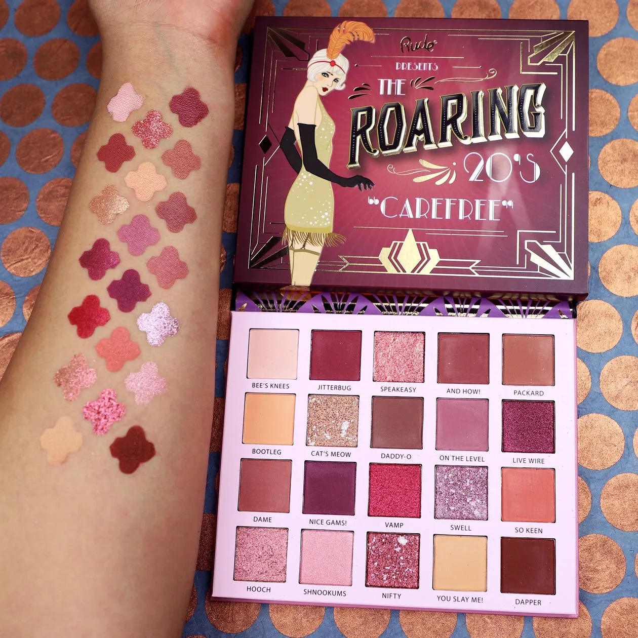 Paleta De Sombras Carefree