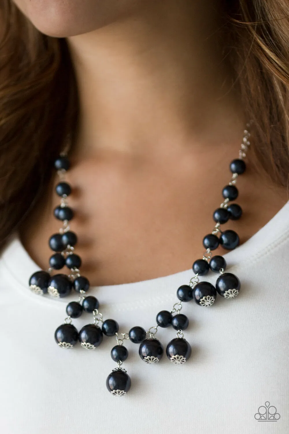 Paparazzi - Soon to be Mrs. - Black Necklace