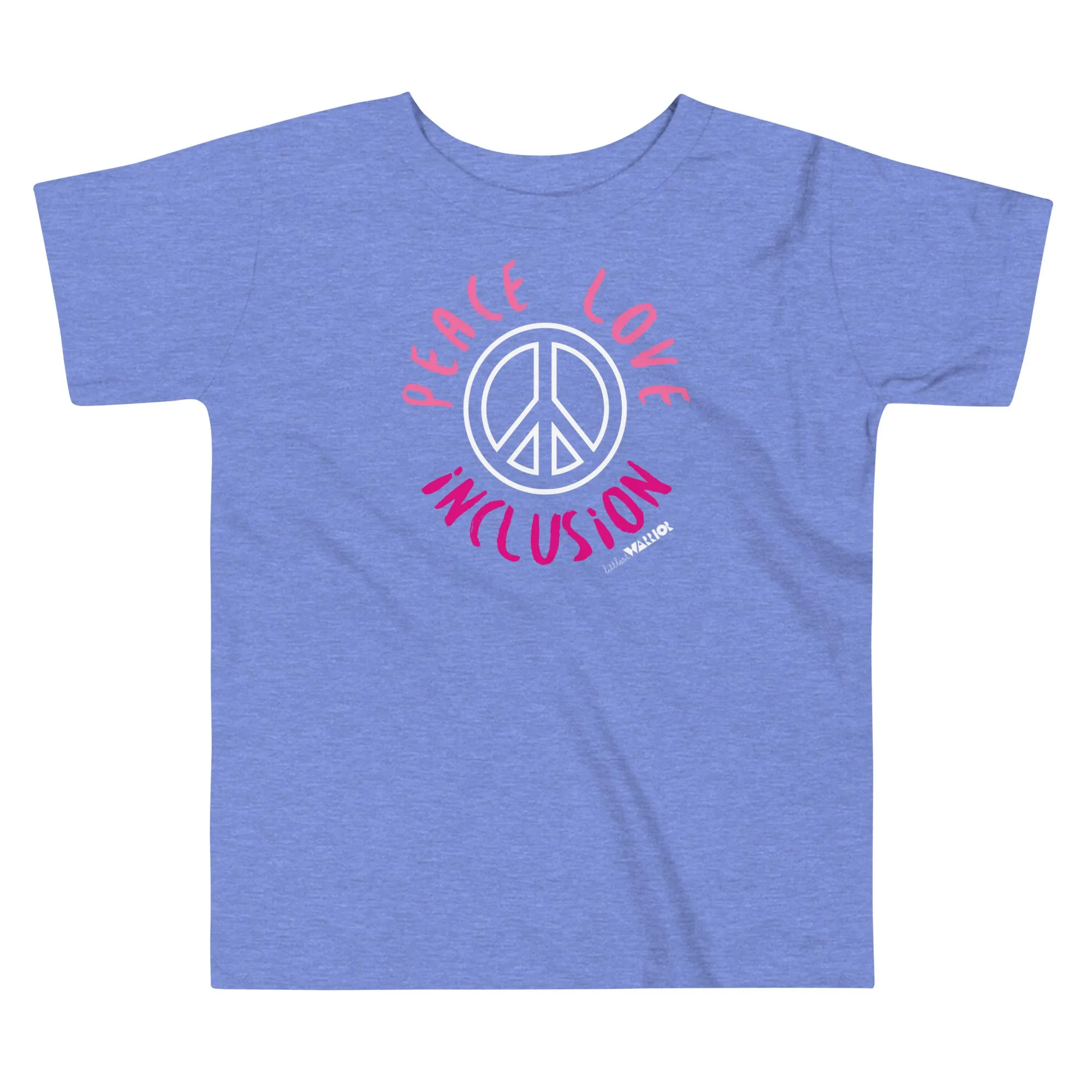 Peace Love & Inclusion Toddler Short Sleeve Tee