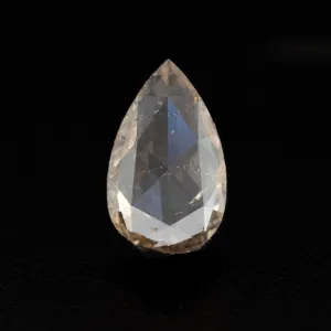 Pear Rose Cut Champagne Diamond | 0.70ct