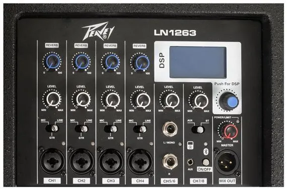 Peavey LN1263 Column Array 8-Channel, 1200 Watt PA System