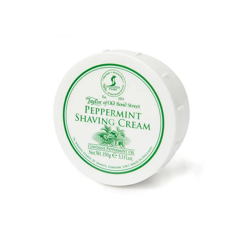 PEPPERMINT SHAVING CREAM BOWL