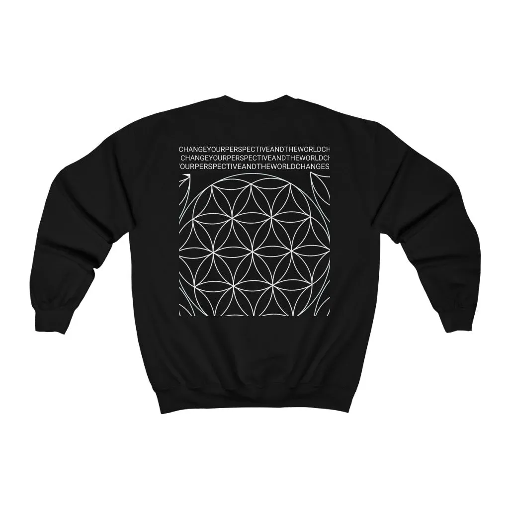 Perception Changes Everything Unisex Heavy Blend™ Crewneck Sweatshirt