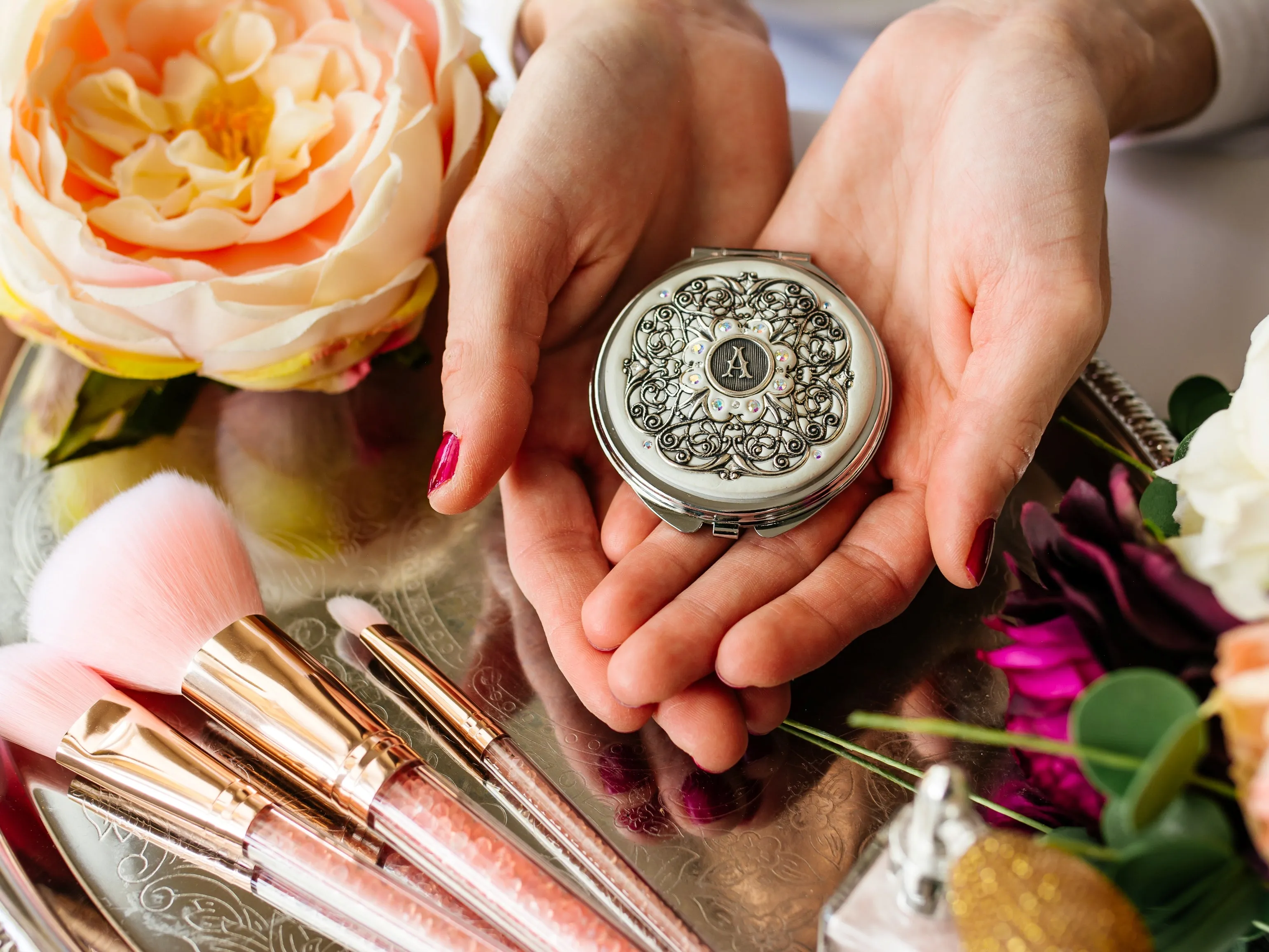 Personalized Compact Mirror