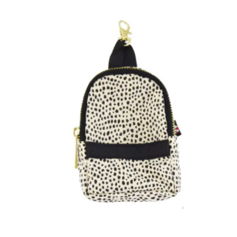 Personalized Seersucker Cheetah Teeny Tiny Mini-Backpack