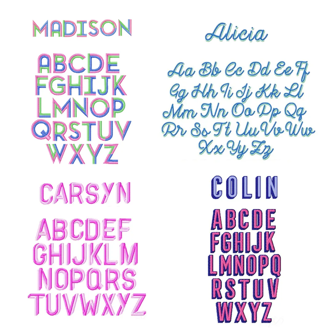 Personalized Seersucker Tiny Hearts Organizing Trio