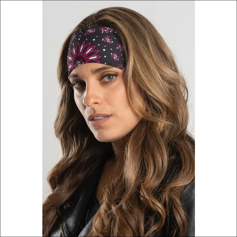PINK PAISLEY WITH GEMS EZ BANDZ THIN