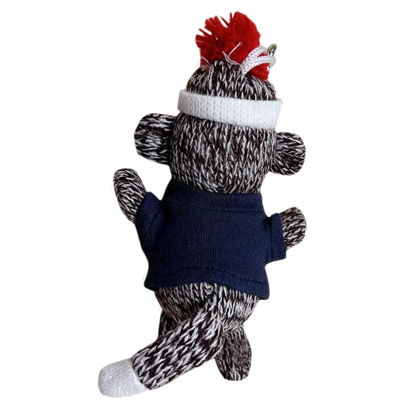 Plush Pals Sock Monkey Keychain
