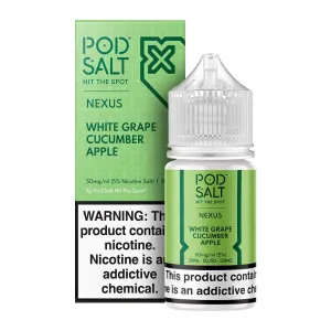 Pod Salt Nexus White Grape Cucumber Apple Ice Edition
