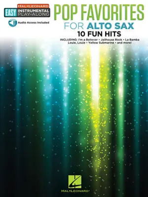 Pop Favorites - 10 Fun Hits (Easy Instrumental Play-Along Book with Online Audio Tracks)
