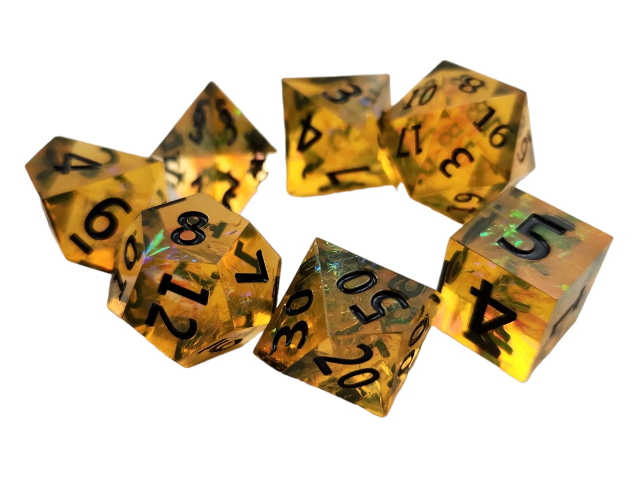 Potion of Bolster Sharp Resin Dice Set