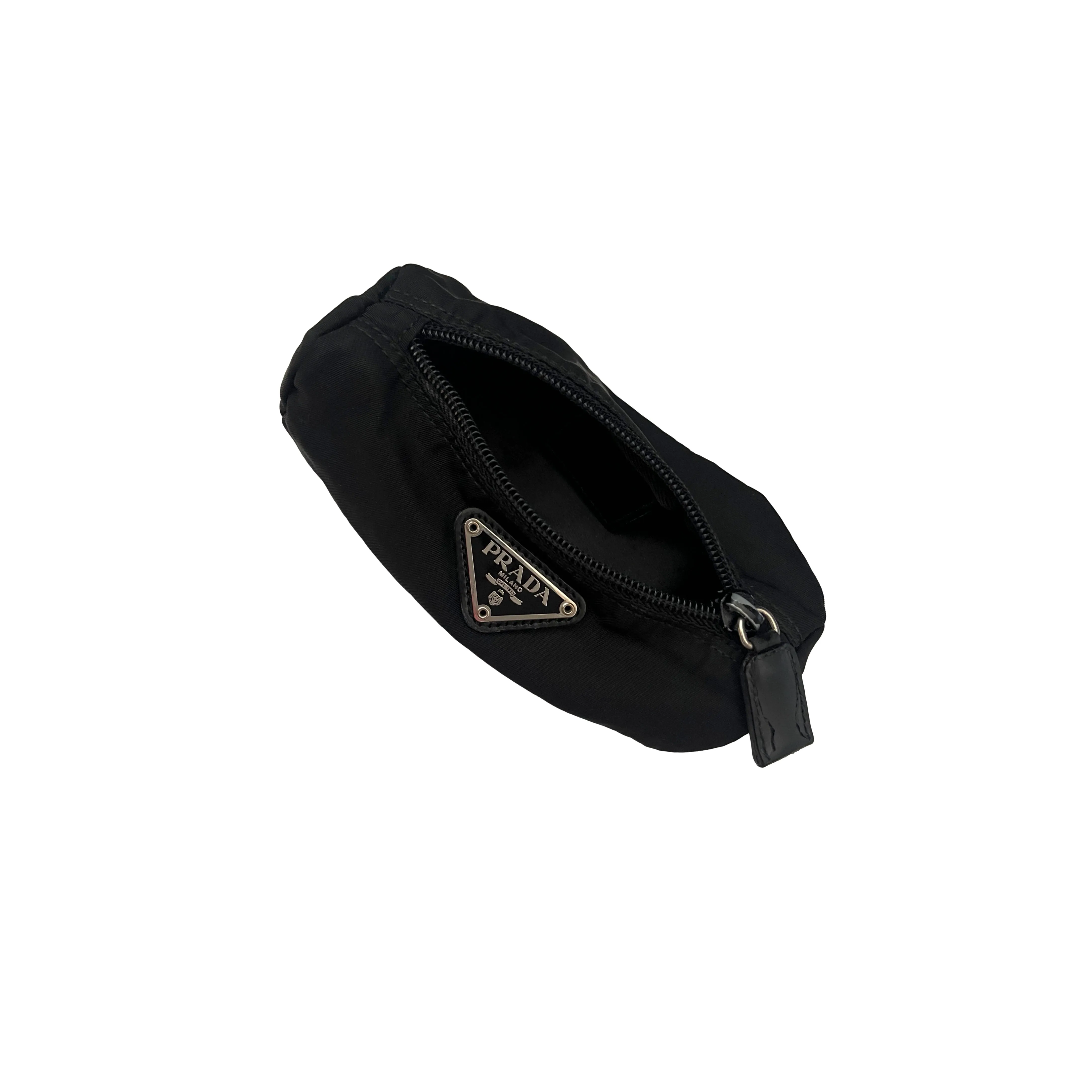 Prada Black Nylon Pouch