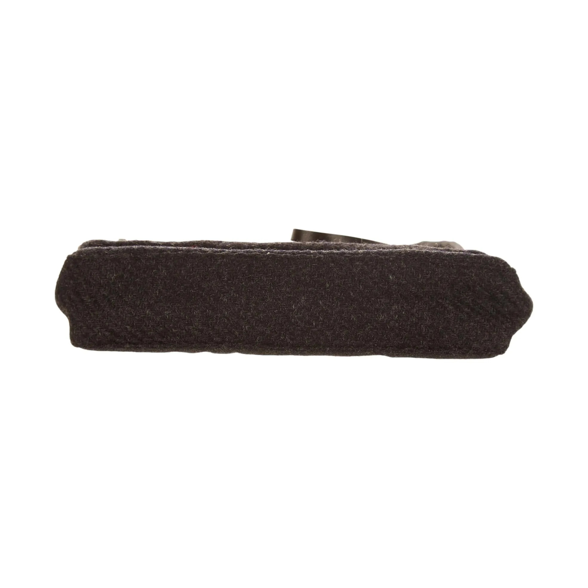 Prada Black Wool Shoulder Bag