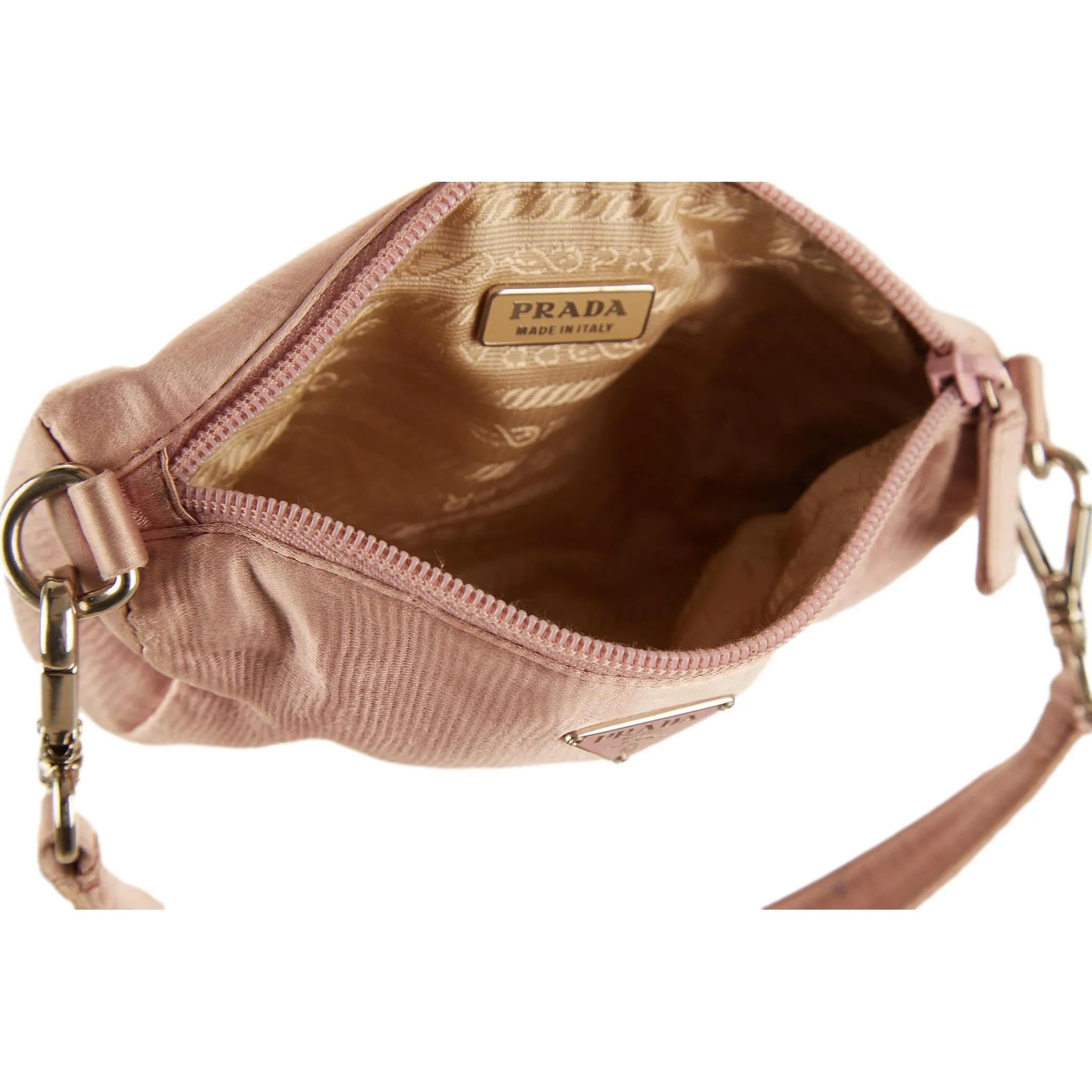 Prada Pink Corduroy Mini Bag