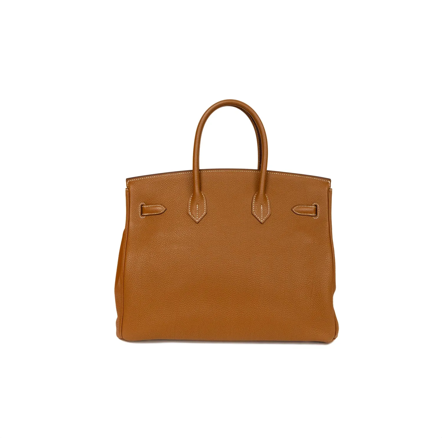 Pre-Owned Hermes Birkin 35 Gold Togo