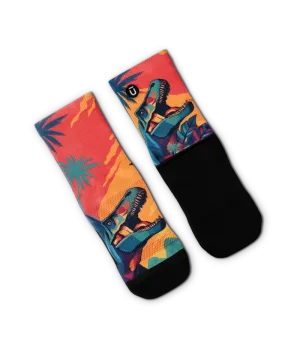 Prehistoric Youth Crew Socks