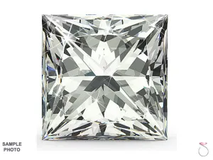 Princess Shape Diamond GIA Certified 0.76ct F-VS2