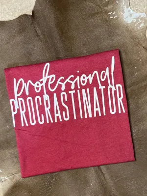 Professional Procrastinator Graphic Tee