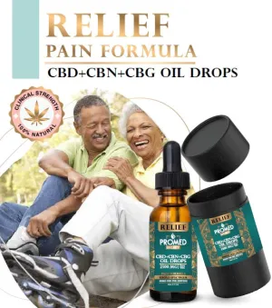 ProMED Select Relief CBD Oil Drops for Pain Support - 900mg