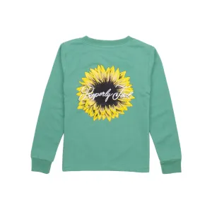 Properly Tied Sunflower Long Sleeve Tee