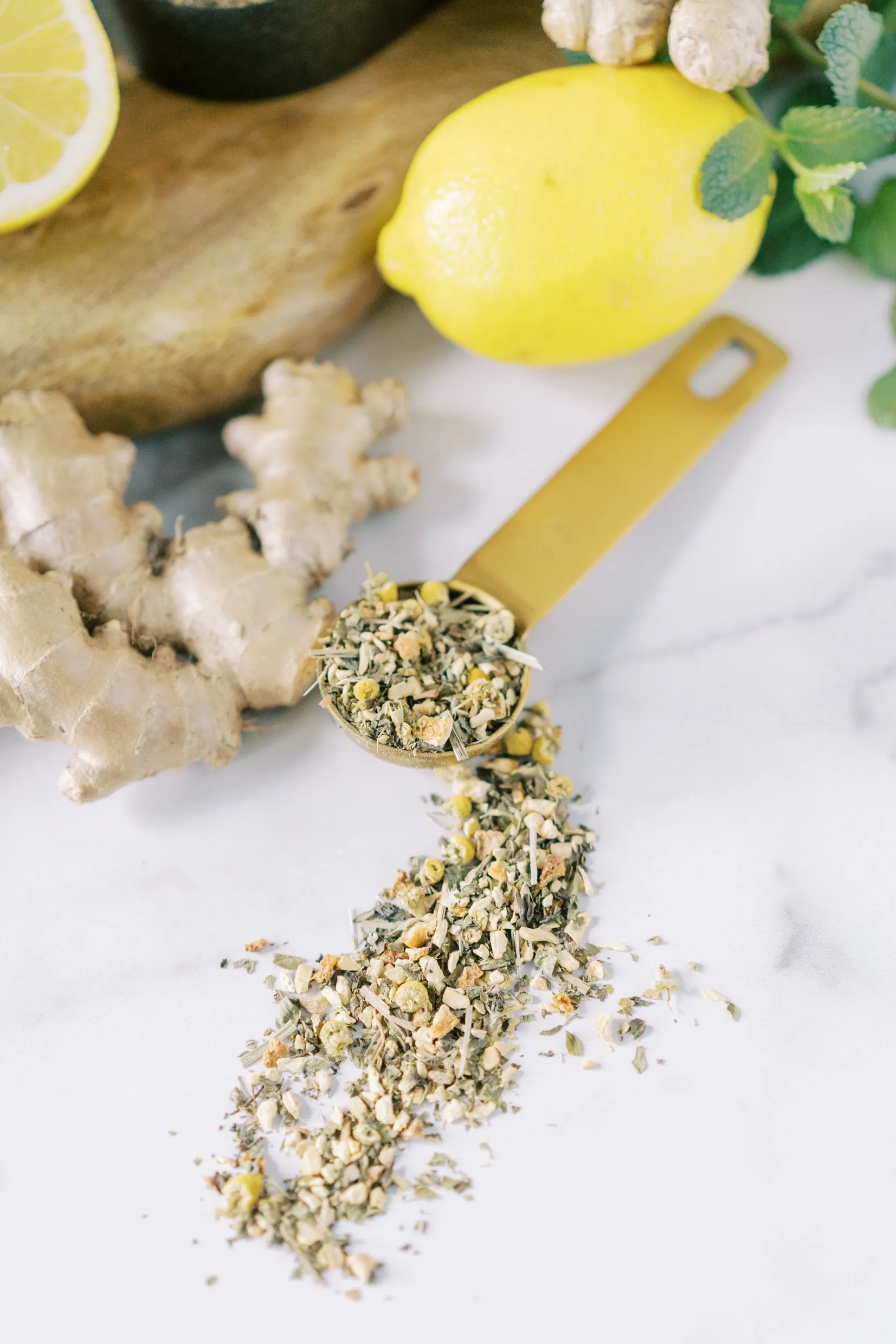 Quease Ease Lemon   Ginger Tea