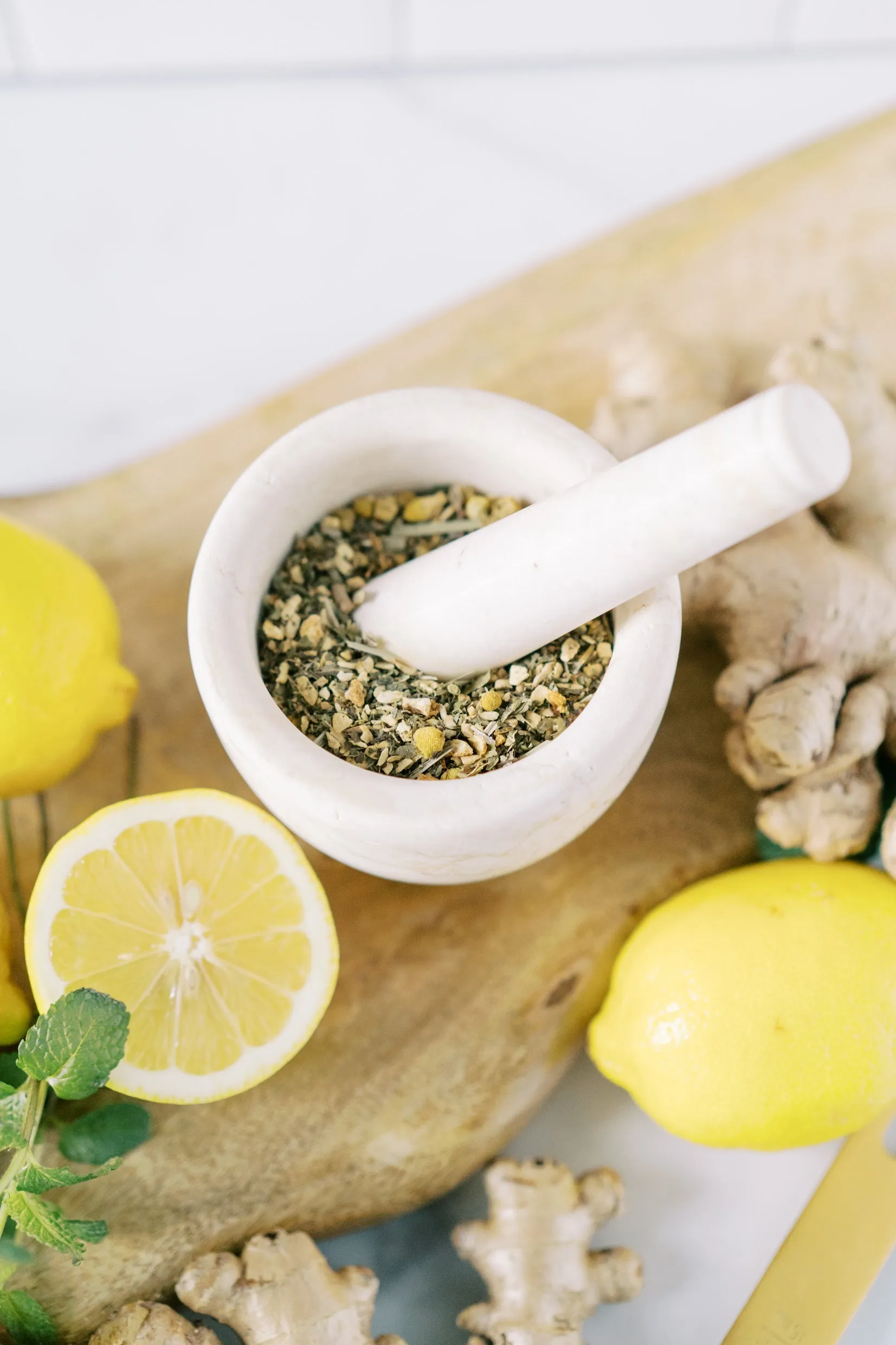 Quease Ease Lemon   Ginger Tea