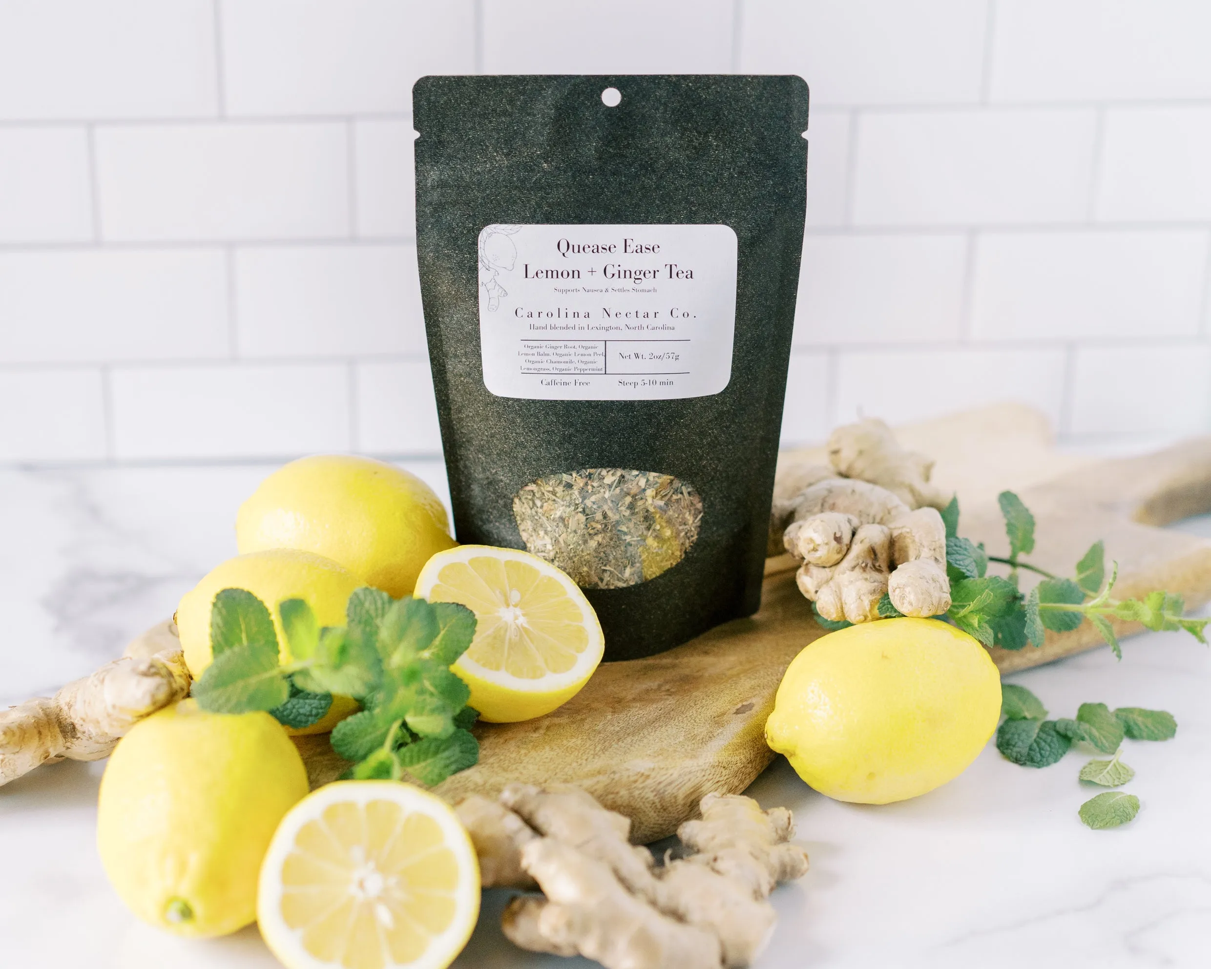 Quease Ease Lemon   Ginger Tea