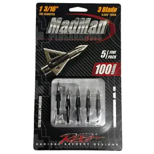 RAD MadMan HPV Broadhead (5 Pack)