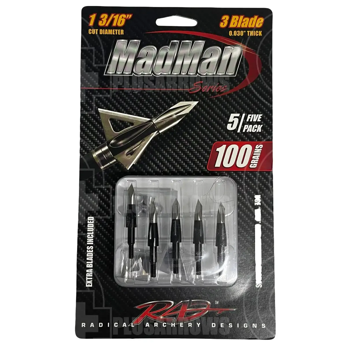 RAD MadMan HPV Broadhead (5 Pack)